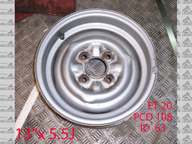 Damaged Steel Wheel